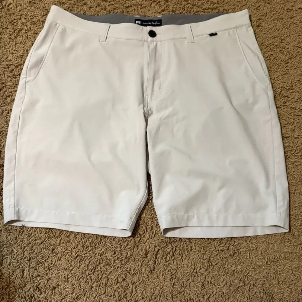 TRAVIS MATHEW golf 123280 shorts gray size 38 mens comfortable shorts
